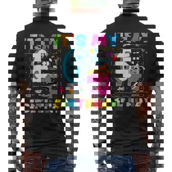 It's My 6Th Birthday Happy 6Ix Year T-Rex 恐竜 面白い メンズTシャツ バックプリント - Kawaiitshirt