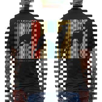 Italian Greyhound イタリアン・グレイハウンド メンズTシャツ バックプリント - Kawaiitshirt