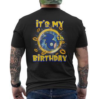 It's My 6Th Birthday Boy Family Matching Party Men's T-shirt Back Print - Thegiftio UK