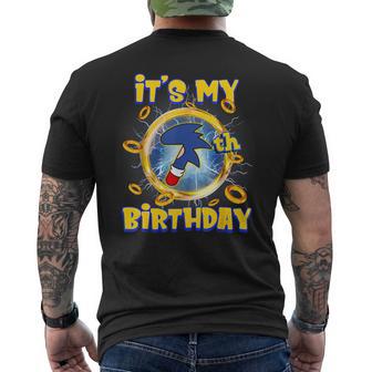 It's My 7Th Birthday Boy Family Matching Party Men's T-shirt Back Print - Thegiftio UK