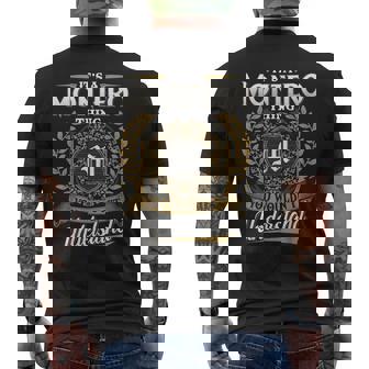 It's A Montero Thing You Wouldn't Understand Father's Day Men's T-shirt Back Print | Mazezy