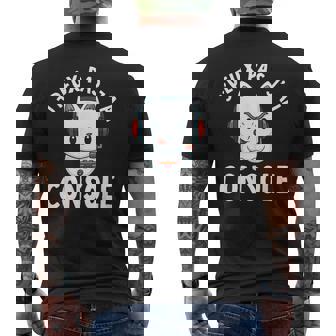 J Peux Pas J'ai Console Cadeau Geek Gamer T-shirt imprimé au dos - Cadeauxyz