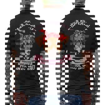 Jack Russell Terrier Jack Russells Dog T-shirt da uomo con stampa posteriore - Novitaregali