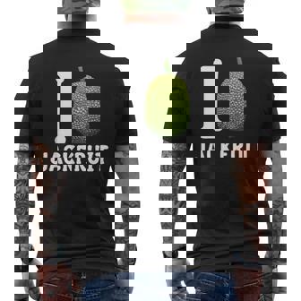 Jackfruit ビーガン ベジタリアン エキゾチックフルーツ 植物ベースのダイエット メンズTシャツ バックプリント - Kawaiitshirt