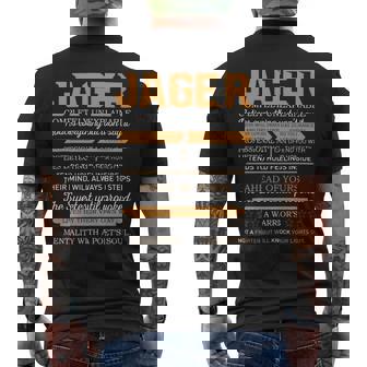 Jager Completely Unexplainable Notices Everything But Won’T Say It Name Men's T-shirt Back Print | Seseable UK