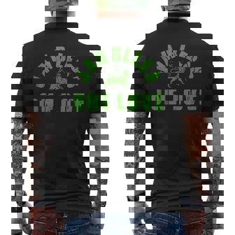 Jah Bless Reggae Music Lion Of Judah Jamaica レゲエ ダンスホール メンズTシャツ バックプリント - Kawaiitshirt