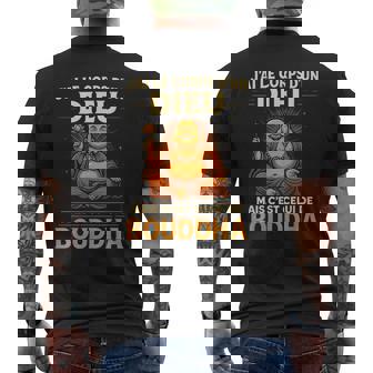 J'ai Le Corps D'un Dieu Mais C'est Celui De Bouddha T-shirt imprimé au dos - Cadeauxyz