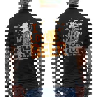 J'aime La Bière Boire De La Bière De Façon Amusante T-shirt imprimé au dos - Cadeauxyz
