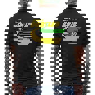 Jamaica Bobsled レトロなボブスレー チーム ジャマイカの国旗 メンズTシャツ バックプリント - Kawaiitshirt