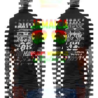 Jamaica Family Reunion 2025 Making Memories Vacation Summer Men's T-shirt Back Print - Thegiftio UK