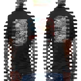 Japanese Car Jdm Japan Street Racing Streetwear Men's T-shirt Back Print - Thegiftio
