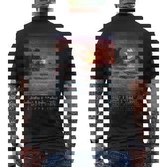 Japonés Kanagawa Ola Pintura Estética Ropa In Mangas Camiseta Hombre Estampado Espalda - Regaloses