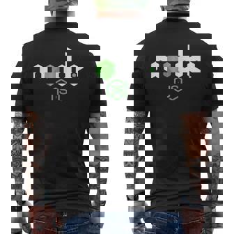 Javascript Programmer Js Node Pc Developers メンズTシャツ バックプリント - Kawaiitshirt