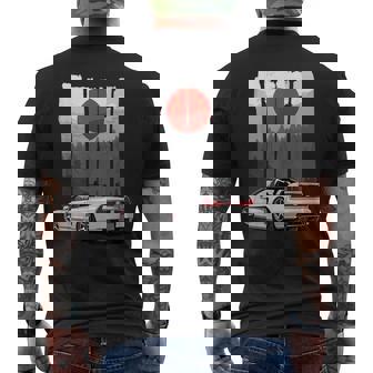 Jdm Nsx カーチューニング ジャパン ライジング サン ドリフト インポート メンズTシャツ バックプリント - Kawaiitshirt