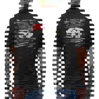 Jdm カー ストリート ドリフト レース Dk 土屋 86 アニメ メンズTシャツ バックプリント - Kawaiitshirt