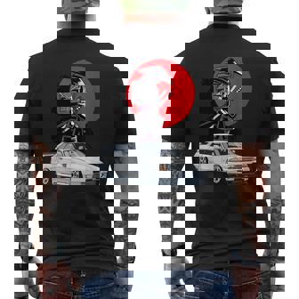 Jdm スカイライン R32 カーチューニング ジャパンサムライドリフト メンズTシャツ バックプリント - Kawaiitshirt