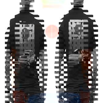 Jdm15 シルビアジャパン ドリフトカー ライジングサンチューニング メンズTシャツ バックプリント - Kawaiitshirt