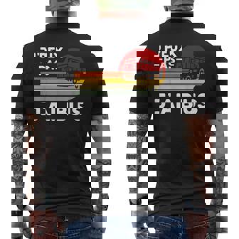 Je Peux Pas J'ai Bus Humour Conducteur Chauffeur Bus Ecole T-shirt imprimé au dos - Cadeauxyz