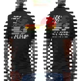 Je Peux Pas J'ai Guitare Prof Humour Guitariste Cadeau Drole T-shirt imprimé au dos - Cadeauxyz