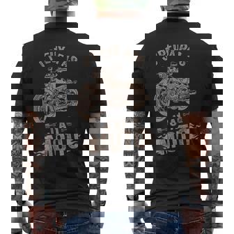 Je Peux Pas J'ai Moto Idée Cadeau Original Drôle Pour Motard T-shirt imprimé au dos - Cadeauxyz