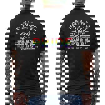 Je Peux Pas J'ai Pride Arc-En-Ciel Fierté Lgbtq Gay Pride T-shirt imprimé au dos - Cadeauxyz