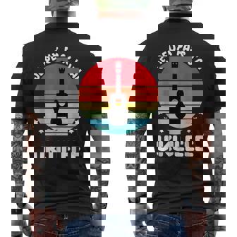 Je Peux Pas J'ai Ukuléléintage Humour Musique T-shirt imprimé au dos - Cadeauxyz