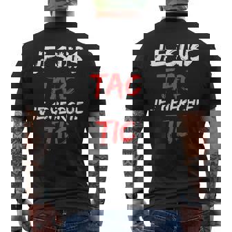 Je Suis Tac Je Cherche Tic Déguisement Tic Et Tac Duo T-shirt imprimé au dos - Cadeauxyz