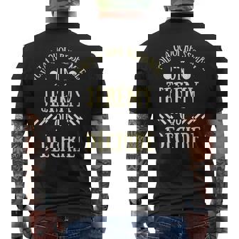 Jérémy Qui Déchire Humour Jérémy Homme Idée Cadeau Prénom T-shirt imprimé au dos - Cadeauxyz