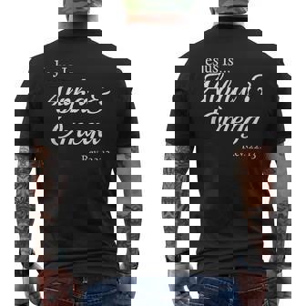 Jesús Es Alfa Y Omega Apocalipsis 22 Camiseta Hombre Estampado Espalda - Regaloses