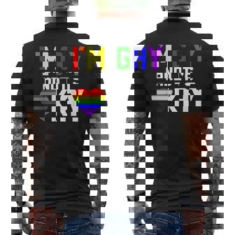 Jeuis Gay Et C'est Bon Lgbtq T-shirt imprimé au dos - Cadeauxyz