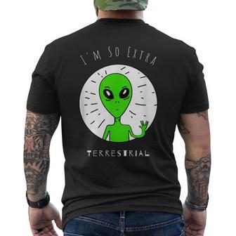 Jeuis Tellement Extra Terrestre Drôleert Extraterrestre T-shirt imprimé au dos - Cadeauxyz