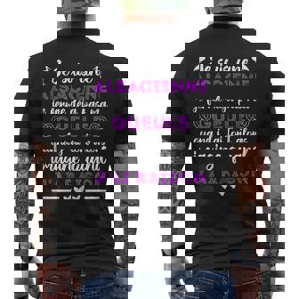 Jeuis Une Alsacienne Humour Alsace Bas-Rhin 67 Cadeau T-shirt imprimé au dos - Cadeauxyz
