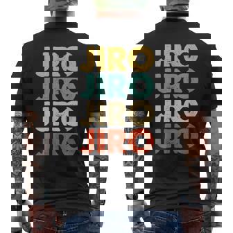 Jiro 二郎 メンズTシャツ バックプリント - Kawaiitshirt