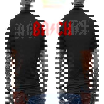 Johannebastian Bach Classical Music Hard Rock T-shirt da uomo con stampa posteriore - Novitaregali
