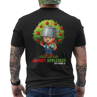Johnny Appleseed Day September 26 Men's T-shirt Back Print - Thegiftio UK