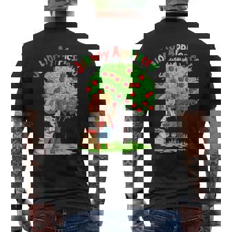 Johnny Appleseed Day September 26Th Retro Tree Men's T-shirt Back Print | Mazezy