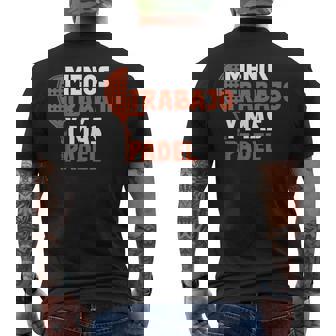 Jugador Padel Regalo Pádel Tennis Adultos Regular Fit Manga Corta Jersey Camiseta Hombre Estampado Espalda - Regaloses