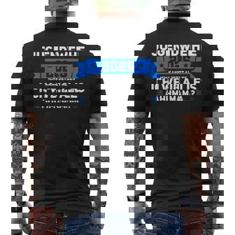 Jugendweihe 2025 Ich Kann Alles Ich Weiß Alles Jugendweihe I T-Shirt mit Rückendruck - Seseable