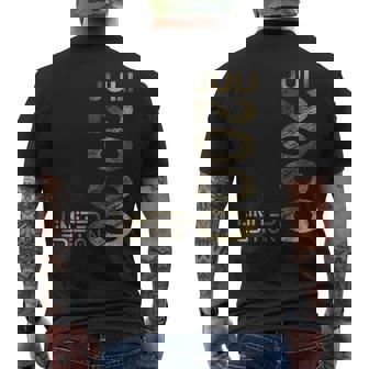 Juli 2000 Mann Frau 25 Geburtstag Limited Edition T-Shirt mit Rückendruck - Geschenkecke