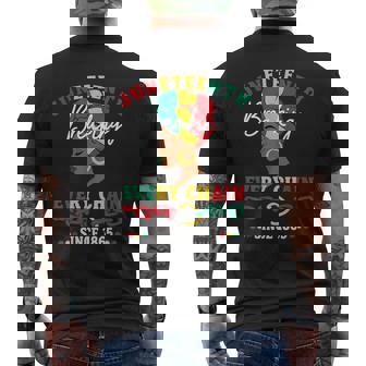 Junenth Breaking Every Chainince 1865 レディース メンズ メンズTシャツ バックプリント - Kawaiitshirt