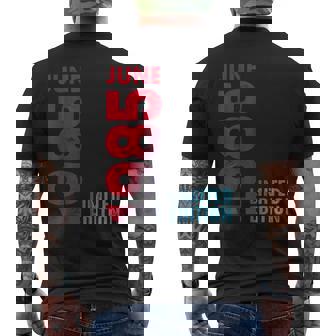 Junio 1985 Retro 1985Intage 1985 Año Legendario 1985 Camiseta Hombre Estampado Espalda - Regaloses