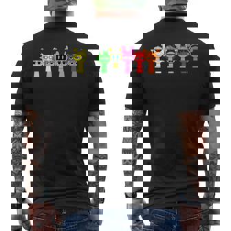 Just A Boy Who Loves Sprunky Sprunky Game Men's T-shirt Back Print | Mazezy