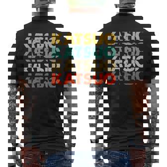 Katsuo 勝雄 メンズTシャツ バックプリント - Kawaiitshirt