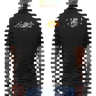 Kebab ハートビートケバブギフト ケバブ メンズTシャツ バックプリント - Kawaiitshirt