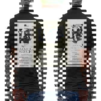 Kenko 水中カメラハウジングaquatica アクアティカ 前面プリント 80年代復刻 メンズTシャツ バックプリント - Kawaiitshirt