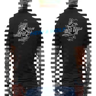 Kfz-Meisterwerkstatt Heim Und Wolf T-Shirt mit Rückendruck - Seseable