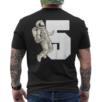 Kinder Yeah Ich Binchon 5 Jahre Alt Junge Astronaut Geburtstag T-Shirt mit Rückendruck - Geschenkecke