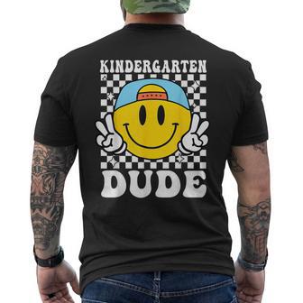 Kindergarten Dude 1St First Day Kindergarten Back School Boy Men's T-shirt Back Print - Thegiftio UK