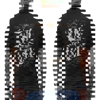 King Of The Castle Father's Day Men's T-shirt Back Print - Thegiftio
