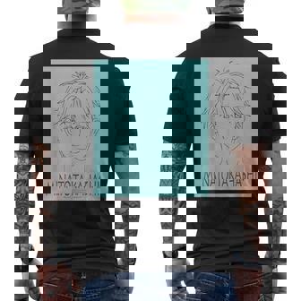 King Of Prism フェイスシリーズ 鷹梁ミナト メンズTシャツ バックプリント - Kawaiitshirt